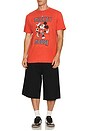 view 3 of 4 CAMISETA MICKEY in Washed Red