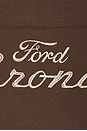 view 5 of 5 Ford Mustang Soccer Jersey in Chocolate Fudge