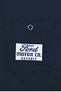 view 5 of 5 Ford Logo Shirt in Blue Cove
