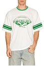 view 1 of 4 CAMISETA EAGLES in White & Kelly