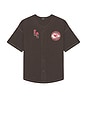 view 6 of 5 Chiefs Baseball Jersey in Vintage Black