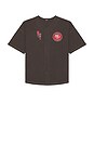 view 5 of 4 49ers Baseball Jersey in Vintage Black