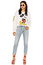 view 4 of 4 Mickey Mouse Classic Oversized Sweatshirt in Ash Heather