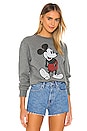 view 1 of 5 Classic Mickey Sweatshirt in Heather Grey