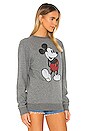 view 3 of 5 Classic Mickey Sweatshirt in Heather Grey