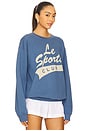 view 2 of 4 Le Sports Club Sweatshirt in Indigo Blue