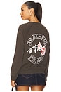 view 1 of 5 Grateful Dead Tour 72 Crew Fleece in Vintage Black