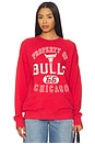 view 2 of 5 Bulls Property sweatshirt in Licorice