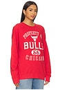 view 3 of 5 Bulls Property sweatshirt in Licorice