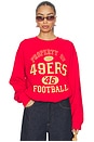 view 1 of 4 49ers Property Sweatshirt in Red