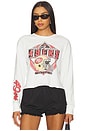 view 1 of 4 49ers Helmet Crop Sweatshirt in Vintage White