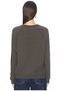 view 3 of 4 The Beatles Raglan Crew Fleece Sweatshirt in Vintage Black