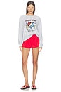 view 4 of 4 Grateful Dead Live 1988 Raglan Crew Fleece Sweatshirt in Dream