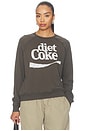 view 1 of 4 JERSEY DIET COKE RAGLAN  in Vintage Black