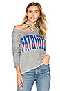 view 1 of 4 Patriots Sweatshirt in Heather Gray