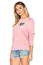 view 2 of 4 Ce'st La Vie Pullover in Faded Rose