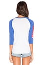 view 3 of 3 Patriots All American Raglan Tee in Sugar & Liberty