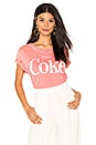 view 1 of 4 CAMISETA ENJOY COKE in Washed Red