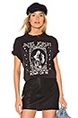 view 1 of 4 Janis Joplin Down On Me Tee in Black