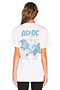 view 3 of 4 ACDC European Tour Tee in White