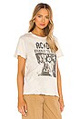 view 3 of 5 AC/DC Highway To Hell Tee in Birch Bleach Dye