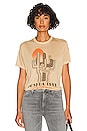 view 1 of 5 Joshua Tree Cactus Tee in Camel
