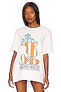 view 2 of 5 Mickey Stripes Tee in Vintage White