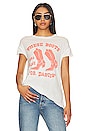 view 1 of 4 T-SHIRT THESE BOOTS WERE MADE FOR DANCIN' in Vintage White