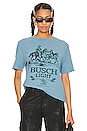 view 1 of 4 Busch Light Tee in Ashley Blue