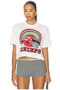 view 1 of 4 Chiefs Game Time Crop Tee in Vintage White