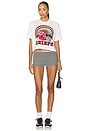 view 4 of 4 Chiefs Game Time Crop Tee in Vintage White