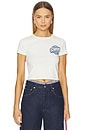 view 2 of 5 Cowboys Cheers Baby Tee in Vintage White