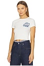 view 3 of 5 Cowboys Cheers Baby Tee in Vintage White