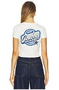 view 4 of 5 Cowboys Cheers Baby Tee in Vintage White