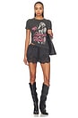 view 4 of 4 T-SHIRT SUPERGIRL X BLONDIE in Vintage Black With Pigment Dye