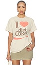 view 1 of 4 CAMISETA I HEART DIET COKE  in Sand