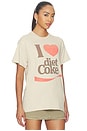 view 2 of 4 CAMISETA I HEART DIET COKE  in Sand