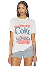 view 1 of 4 CAMISETA CHERRY COKE OUTRAGEOUS in Vintage White