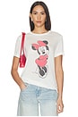 view 1 of 4 CAMISETA MINNIE MOUSE in Vintage White