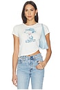view 1 of 4 CAMISETA GIDDY UP SNOOPY in Vintage White