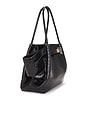 view 3 of 4 Hana Medium Tote Bag in Black Croc