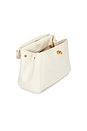view 5 of 5 Lucia Classic Top Handle Bag in White