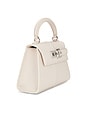 view 4 of 5 Elise Top Handle Bag in White