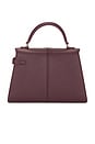 view 3 of 5 Elise Large Top Handle Bag in Claret