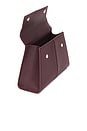 view 5 of 5 Elise Large Top Handle Bag in Claret