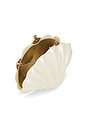 view 4 of 4 Shell Clutch in Ivory