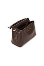 view 5 of 5 BOLSA DE MÃO CLÁSSICA LUCIA in Dark Brown