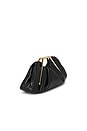 view 3 of 4 BOLSA CLUTCH COM ESTRUTURA DE METAL LILA in Black