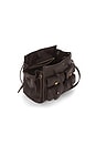 view 4 of 4 Linda Tote Bag in Dark Brown
