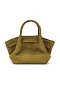 view 3 of 5 Hana Mini Tote Bag in Dark Olive